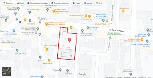 image DIJUAL RUMAH DAN TANAH MENJANGAN RAYA  CIPUTAT TIMUR TANGERANG SELATAN (1)