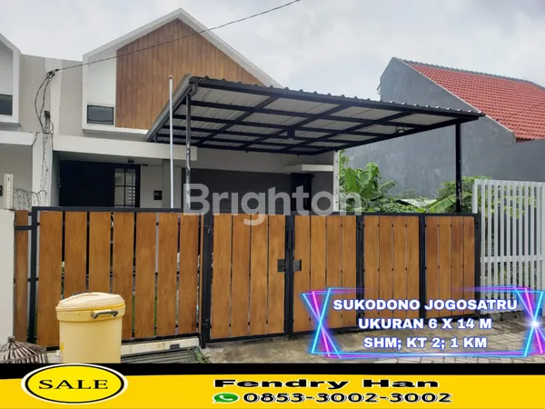 image RUMAH 1 LANTAI SIDOARJO SIAP HUNI JOGOSATRU SUKODONO SIDOARJO (1)