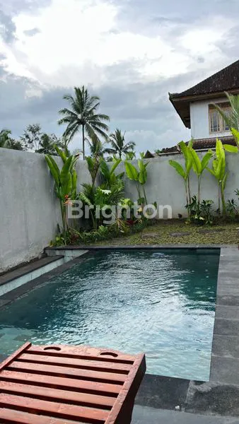 image BRANDNEW JOGLO VILLA 1 BEDROOM, FULLY FURNISHED WITH PRIVAT POOL, CATION IN TEGALLALANG ( NORTH UBUD 15 MINUTE TO UBUD CENTER ) (6)