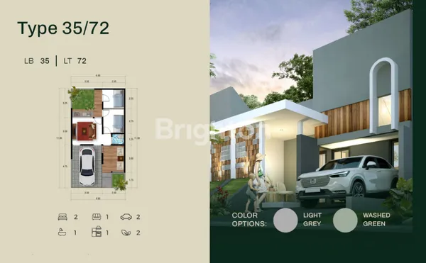 image RUMAH MURAH 1 LANTAI KAWASAN MERJOSARI DEKAT UB, UMM, ITN MALANG (2)