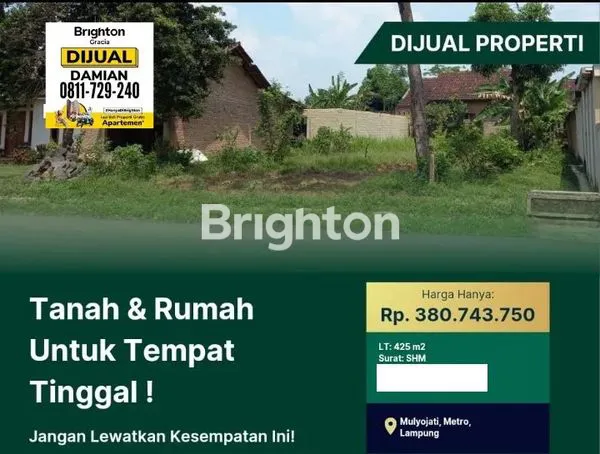 RUMAH MULYOJATI METRO LAMPUNG