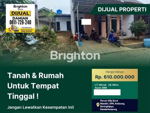Gambar Property RUMAH PERUMAHAN VILLA BUMI MANDIRI BERINGIN JAYA BANDARLAMPUNG