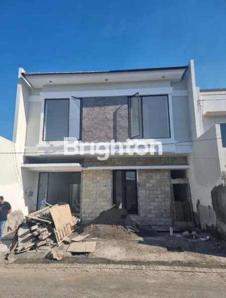 image RUMAH 2 LANTAI GRESSSS MINIMALIS SIAP PAKAI KLAMPIS SEMOLO DEKAT ARAYA MERR PURI GALAXY MANYAR TOMPOTIKA (1)