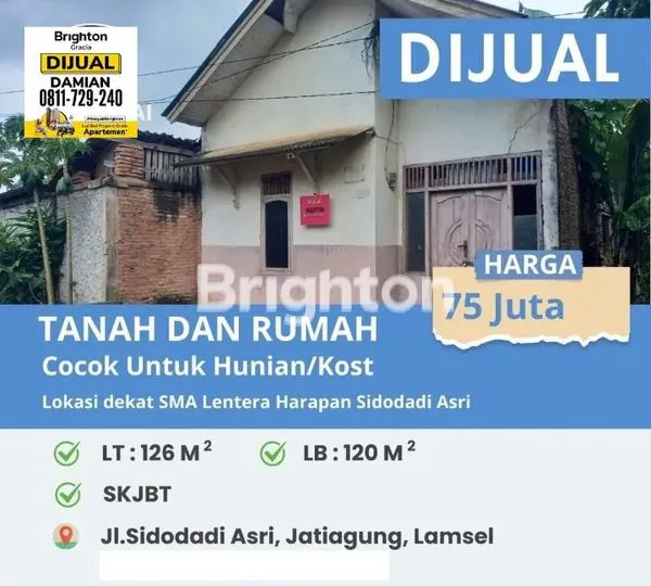 image RUMAH SIDODADI  SARI JATI AGUNG LAMPUNG SELATAN (1)