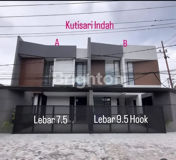 image RUMAH MINIMALIS MODERN BEBAS BANJIR DEKAT JEMURSARI, SIER, MERR (1)