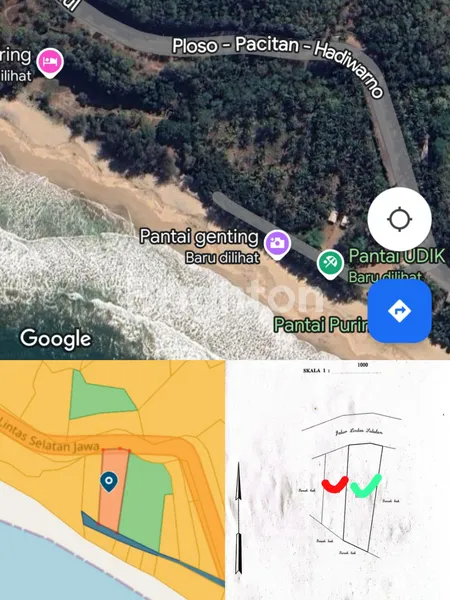 TANAH DI PACITAN, JAWA TIMUR