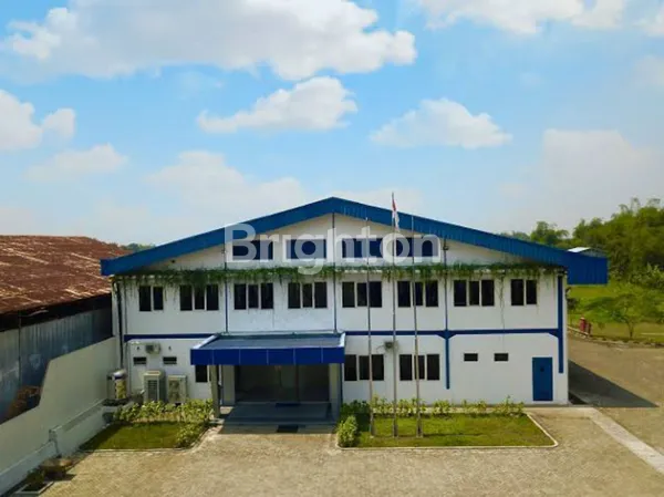 BANGUNAN PABRIK RUMPUT LAUT DIJUAL TAKE OVER LOKASI DI MOJOKERTO, AKSES KONTAINER, DEKAT AKSES TOL JOMBANG MOJOKERTO