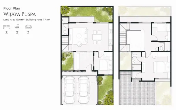 image RUMAH DI KOTA BARU PARAHYANGAN TATAR KARTAWIJAYA TYPE WIJAYA PUSPA (8)