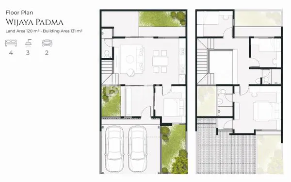 image RUMAH BARU 2 LANTAI KOTA BARU PARAHYANGAN TATAR KARTAWIJAYA TYPE WIJAYA PADMA (8)