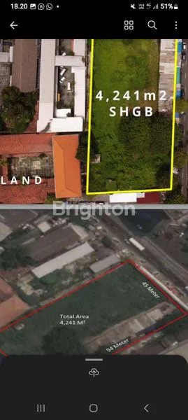 DIJUAL TANAH DI SENEN , JAKARTA PUSAT