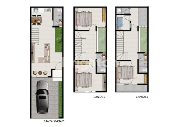 image RUMAH BARU 3 LANTAI DI DURI KEPA KEBUN JERUK JAKARTA BARAT. (2)