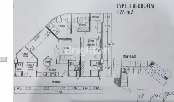image APARTEMEN DAGO SUITS FULL FURNISHED, KT : 3+1, KM : 2+1 (2)