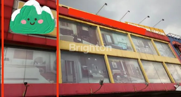 1 UNIT RUKO STRATEGIS PINGGIR JALAN RAYA NOL KILOMETER DARI PAJAJARAN BOGOR KOTA