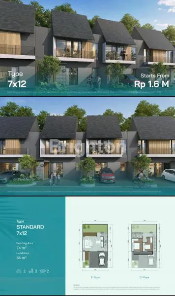 image RUMAH MODERN 2 LANTAI DI CLUSTER IVORA SUMMARECON BANDUNG (1)
