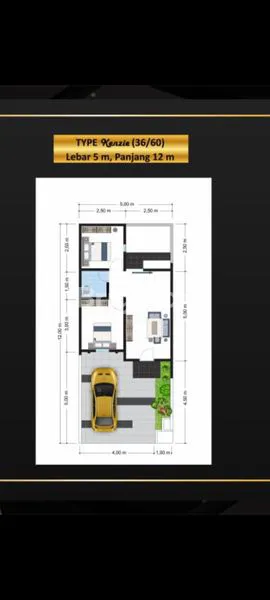 image THE OSO KEDAMEAN GRESIK TYPE KENZIE 36/60 (2)