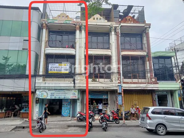 RUKO PASAR KEMBANG 3.5 LANTAI LOKASI STRATEGIS UNTUK SEGALA MACAM USAHA SURABAYA