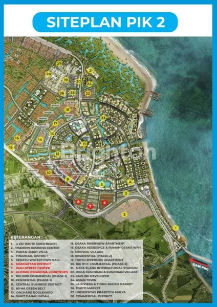 image KAVLING HARGA TERJANGKAU DENGAN AREA FULL FASILITAS DI PIK 2 BROOKLYN THP 2 (2)