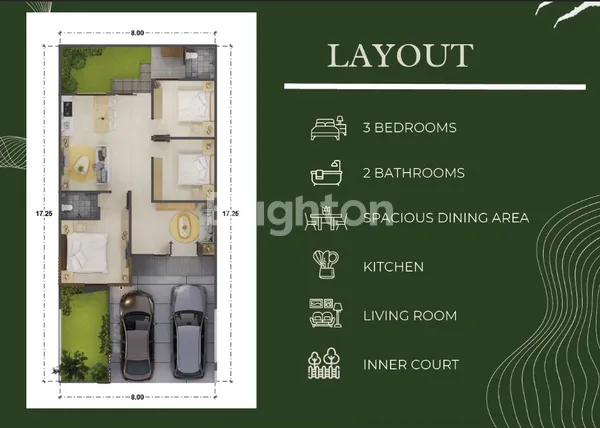 image PERUMAHAN CLUSTER TYPE 80/138 (5)