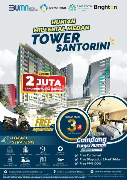 APARTMENT SENTRALAND TOWER SANTORINI