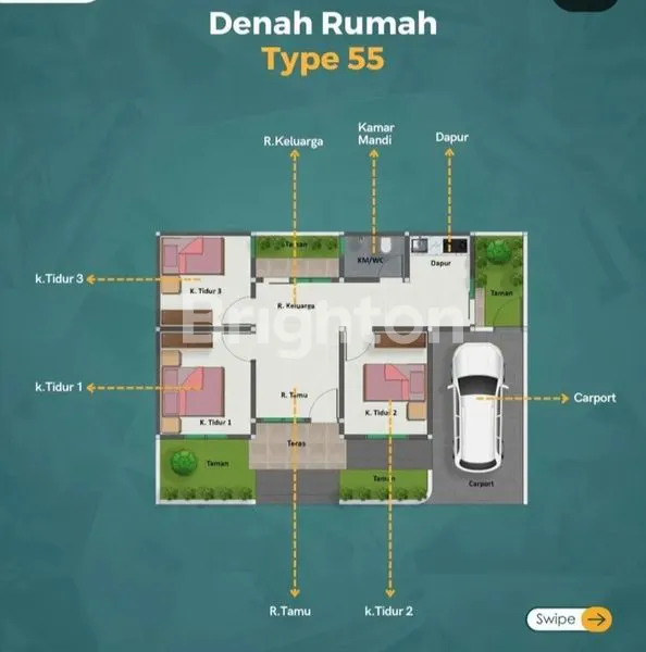 image BURUAN UNIT TERBATAS !!! RUMAH HUNIAN MODERN KONSEP AMERICAN CLASSIC YANG ELEGAN. (2)