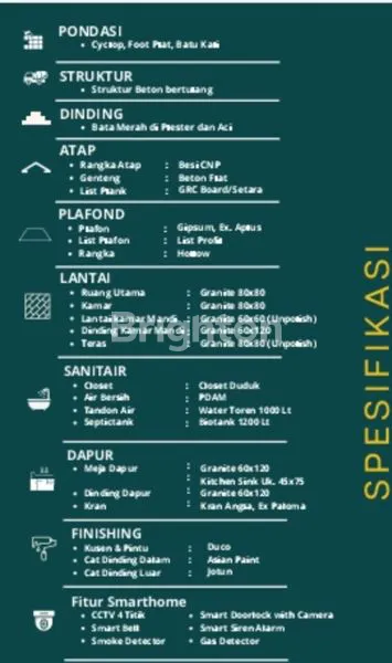 image BURUAN UNIT TERBATAS !!! RUMAH HUNIAN MODERN KONSEP AMERICAN CLASSIC YANG ELEGAN. (3)