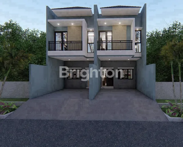 image RUMAH MODERN MINIMALIS 2 LANTAI BAGUS DI NIRWANA RUNGKUT SURABAYA LOKASI STRATEGIS (1)