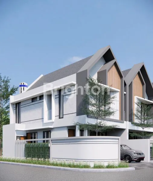 image NEW GRESS RUMAH 2 LANTAI SCANDINAVIAN MINIMALIS, AMAN SECURITY 24 JAM,  STRATEGIS DEKAT SEKOLAH PETRA MANYAR ITATS STIESIA MERR (2)