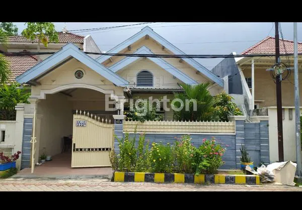 image RUMAH SIAP HUNI 1 LANTAI NIRWANA EKSEKUTIF AREA MERR UKURAN 9X20 ROW JALAN 2.5 MOBIL (1)