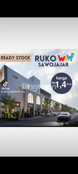 RUKO 2LANTAI DI SAWOJAJAR MALANG.