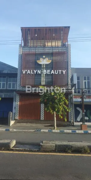 DIJUAL RUKO 3  LANTAI DI  CARUBAN KOTA DI JALAN RAYA STRATEGIS HARGA  3 M  NEGO