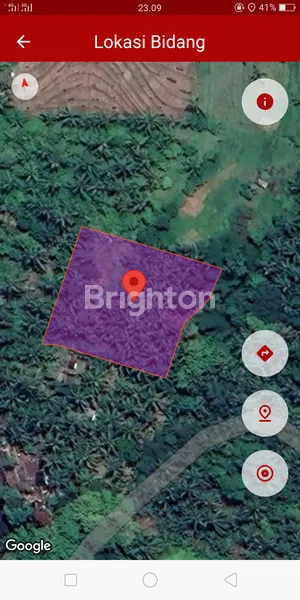 TANAH PERTANIAN 10 ARE ZONA BEBAS PENGELOLAAN