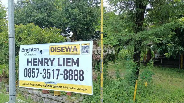 DISEWAKAN TANAH, LOKASI DEKAT PINTU MASUK TOL CARUBAN