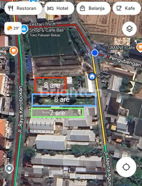 image TANAH 7 ARE JL RAYA KEROBOKAN LOKASI RAME DAN STRATEGIS (8)