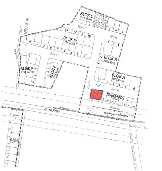 image KAVLING RUKO STRATEGIS DI CITAYAM, COCOK UNTUK USAHA (2)