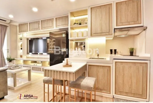 image PUNCAK CBD TOWER APARTMENT 2BR JADI 1BR FULL FURNISHED ISTIMEWA MEWAH (5)