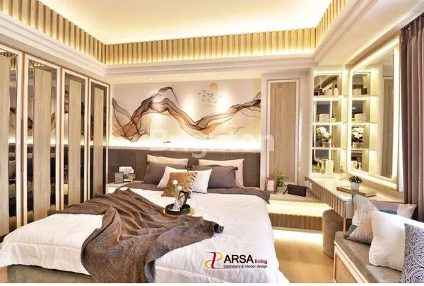 image PUNCAK CBD TOWER APARTMENT 2BR JADI 1BR FULL FURNISHED ISTIMEWA MEWAH (7)