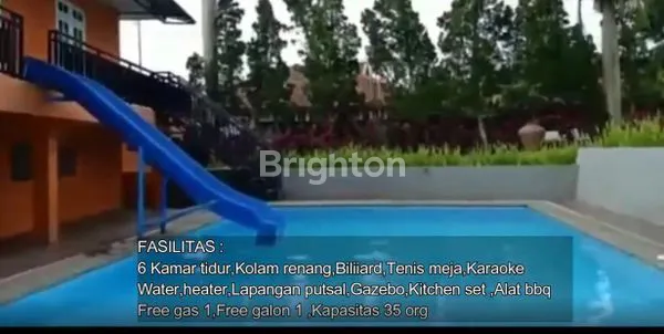 image VILLA MEWAH 7KT FULL FURNISH + KOLAM RENANG DI PUNCAK BOGOR (2)