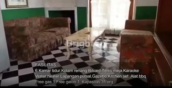 image VILLA MEWAH 7KT FULL FURNISH + KOLAM RENANG DI PUNCAK BOGOR (8)