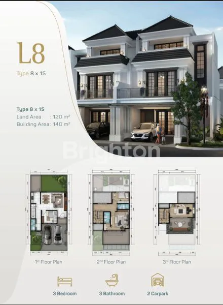 image METLAND WALDEN CIBUBUR, PERUMAHAN BARU, CILEUNGSI, TRANSYOGI, CIBUBUR, BOGOR, JAWA BARAT. (4)