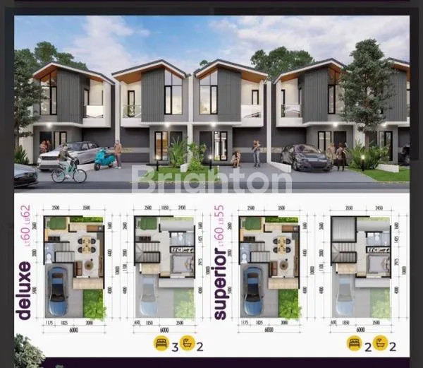 image RUMAH BARU SIAP DI KPR / CASH , TIPE DHYA DI CLUSTER FORTUNE GARDEN GRAHA RAYA (4)