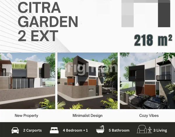 image RUMAH  BARU CITRA GARDEN 2 EXT, 2 LANTAI, KALIDRES, JAKARTA BARAT.  (1)