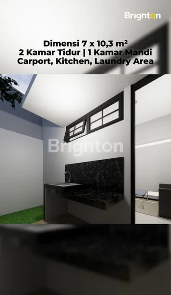 image RUMAH BARU TENGAH KOTA MALANG HANYA 400 JT AN BISA KPR (3)