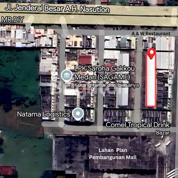 image DIJUAL 20 UNIT RUKO SEKALIGUS - RUKO METROLINK JL.AH.NASUTION ( TEPAT DI BELAKANG A & W RESTAURANT) (3)