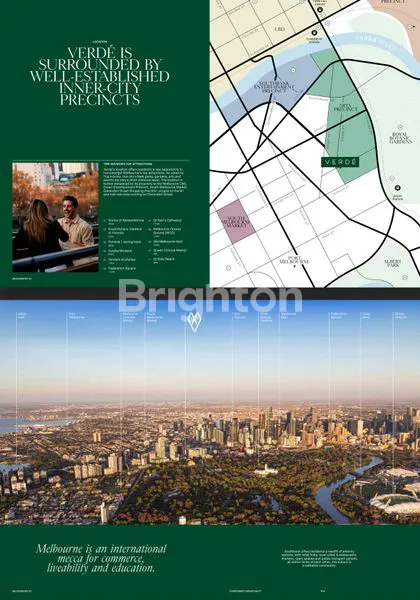 APARTEMEN VERDé-  DI JANTUNG KOTA MELBOURNE-AUSTRALIA: UANG MUKA MULAI AUD $54K; JAMINAN SEWA 5% SELAMA 2 TAHUN! + FREE STORAGE