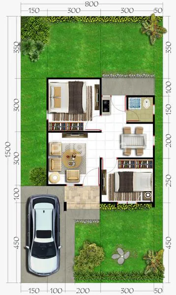 image RUMAH TIPE KOMERSIL SANDINAVIAN ANGSURAN 1JUTAAN (4)