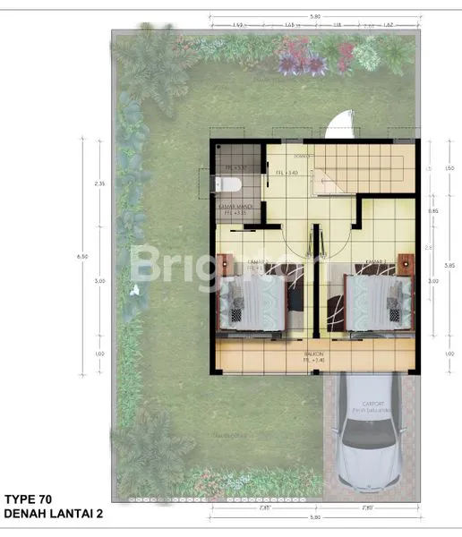 image CLUSTER HUNIAN NYAMAN & HIJAU DI LINGKUNGAN PARIWISATA (4)