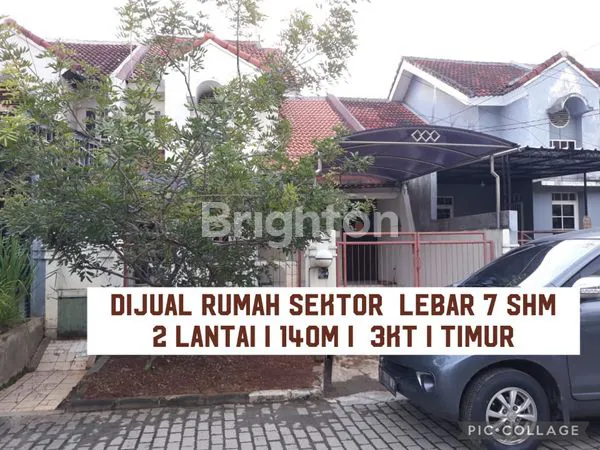 image DIJUAL RUMAH SEKTOR GADING SERPONG 2 LANTAI LEBAR 7 (1)