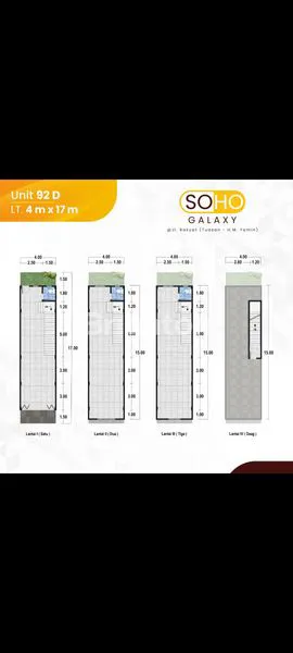 image RUKO SOHO GALAXY DI SIDORAME TIMUR, MEDAN PERJUANGAN (5)