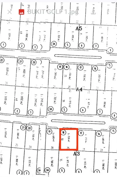 image TANAH KAVLING CLUSTER PUNCAK BUKIT GOLF CITRALAND SURABAYA BARAT (2)