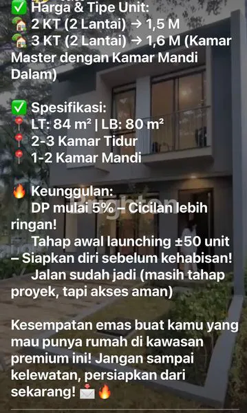 image RUMAH MINIMALIS 2 LANTAI KBP, HARGA TERJANGKAU (2)